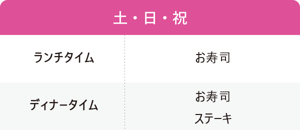 土・日・祝